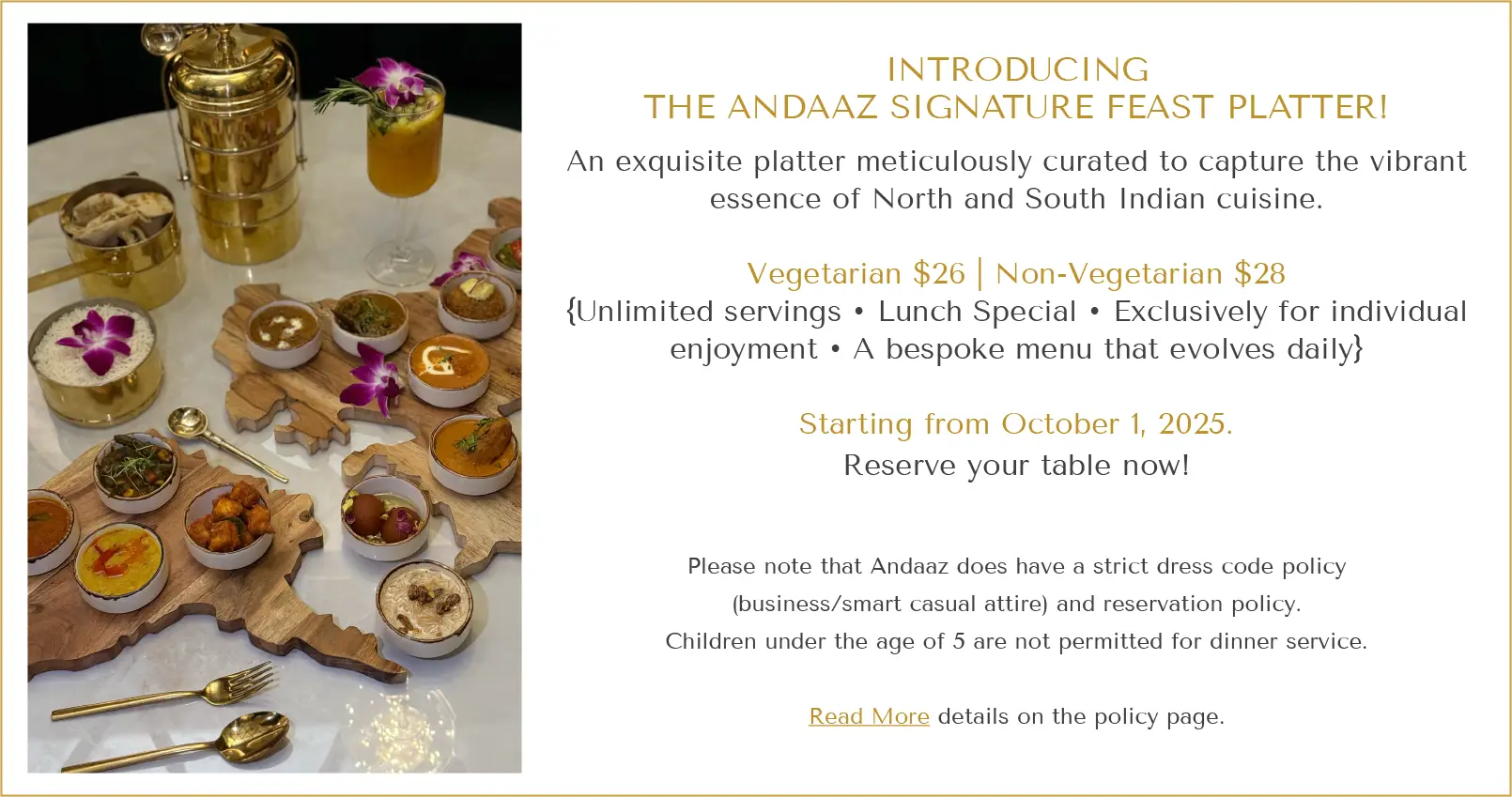 Thali popup